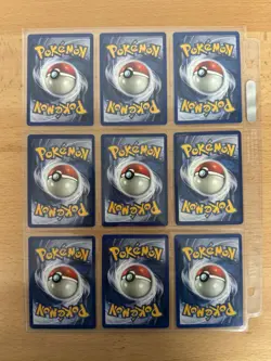 NM Complete Pokemon Base Set Commons And Uncommons Authentic Vintage - Image 3
