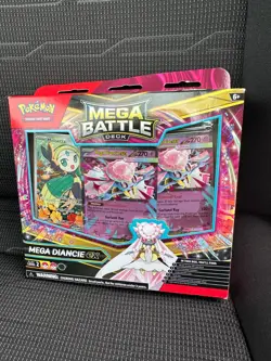 Pokemon TCG Mega Diancie ex Mega Battle Deck Box SEALED - Image 1