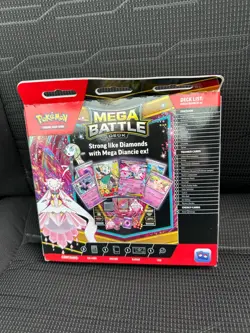 Pokemon TCG Mega Diancie ex Mega Battle Deck Box SEALED - Image 2