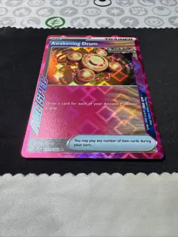 Awakening Drum 141/162 NM+ Ace Spec - Temporal Forces - Pokemon TCG 2024 - Image 2