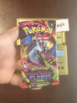 VERY HEAVY! BIG HITUUU 22.55g Phantasmal Flames Pokemon TCG Booster (SEALED) - Image 2