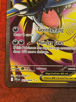 Mega Sharpedo ex - 113/094 - Pokemon Mega Evolution Phantasmal Flames Ultra Rare - Image 4