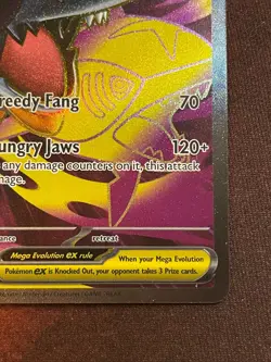 Mega Sharpedo ex - 113/094 - Pokemon Mega Evolution Phantasmal Flames Ultra Rare - Image 5