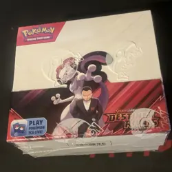 Pokemon TCG Destined Rivals Booster Box - Brand New - Sealed - 36 Packs - Image 1