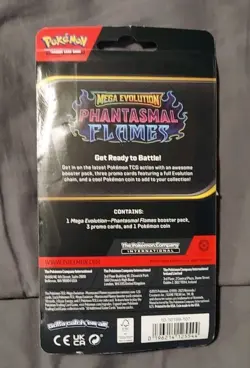 Pokemon TCG Lot of (5) Phantasmal Flames, Premium Checklane Blister, Blaziken - Image 4