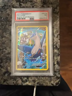 2015 POKEMON XY BLACK STAR PROMO #XY79 LATIOS PSA 7 - Image 1