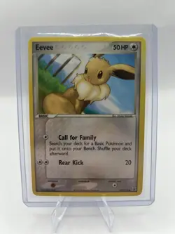 Pokemon Eevee 69/113 ex Delta Species Common LP - Image 1