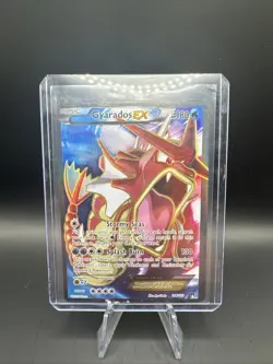 Pokemon TCG Gyarados EX 114/122XY Breakpoint Full Art Holo SecretRareXY Break - Image 1