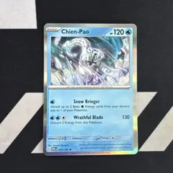 Chien-Pao Holo Rare - 057/182 - Paradox Rift Pokemon 2023 - Image 1