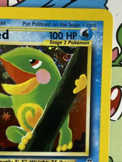 Politoed Holo Rare 8/75 - Pokemon - Neo Discovery Unlimited Swirl NM / LP - Image 5