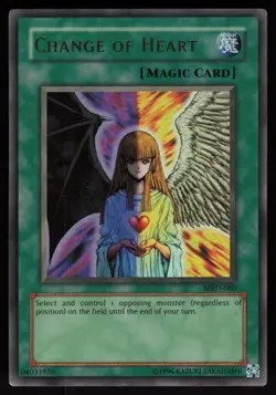 Change of Heart MRD-060 Ultra Rare Unlimited Yu-Gi-Oh - Image 1