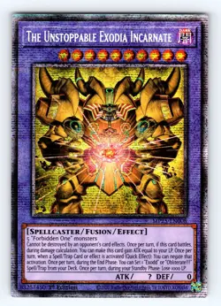 Yugioh The Unstoppable Exodia Incarnate MP25-EN008 Starlight Rare - NM 💎 - Image 1