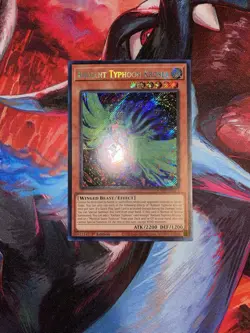 Yugioh! Radiant Typhoon Krosea DOOD-EN015 Secret Rare 1st Edition Near Mint - Image 1