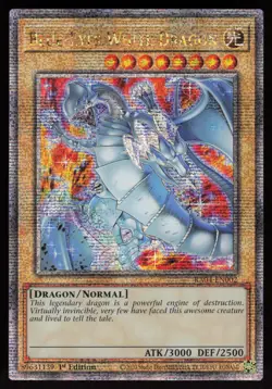 Blue-Eyes White Dragon RA04-EN002 QCR Yu-Gi-Oh - Image 1