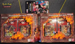 One Piece LOT - 2x One Piece Illustration Box Vol. 5 & 1x OP-09 Booster Pack - Image 1