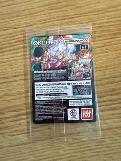 Bandai Namco One Piece CCG Monkey.D.Luffy US Voyage Promo Holo Card - Image 2