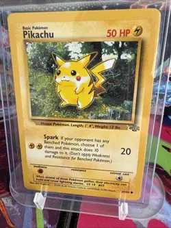 Pokemon TCG Pikachu Jungle 60/64 Unlimited Common Card. Never Played, NM! - Image 1
