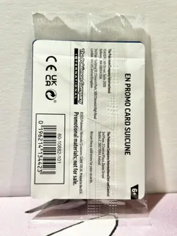 Suicune 026/094 EB Games Stamped Promo Holo Phantasmal Pokemon Card - SEALED - Image 2