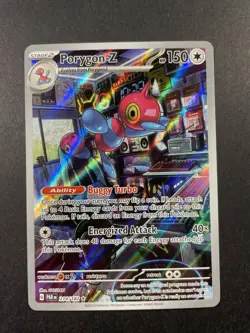 Pokemon Card - Porygon-Z Paradox Rift 214/182 Holo Illustration Rare - Image 1
