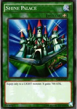 SHINE PALACE YuGiOh YU GI OH Custom Anime Collectible Card - Image 1