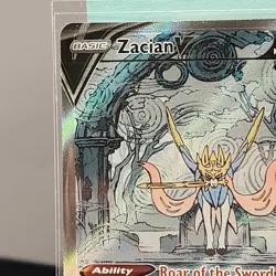 Pokemon TCG Zacian V Crown Zenith: Galarian Gallery NM Chase Card #GG48 Gifts - Image 3