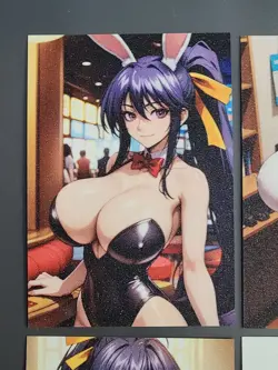 DxD Akeno Cosplay - High School DxD ACG Doujin Goddess Frosted Cards - Image 2