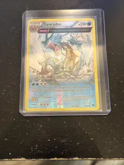 Pokemon Gyarados TCG Reverse Holo Holo Rare Card Ancient Origins 21/98 - Image 1
