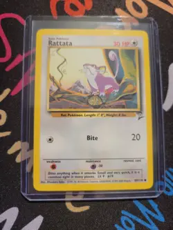 RATTATA - 89/130 - Base Set 2 - Pokemon Card - Image 1