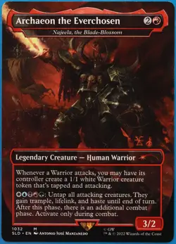 Archaeon the Everchosen Najeela the Blade-Blossom (Secret Lair) Promo NM 509638 - Image 1