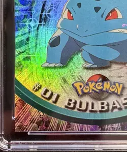 1999 Topps Pokemon Bulbasaur Rainbow Foil - CGC 9.5 Blue Label - 1/1 FOIL ERROR - Image 5