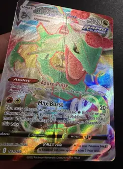 Rayquaza VMAX Full Art 101/159 Crown Zenith Pokemon 2023 - Image 2