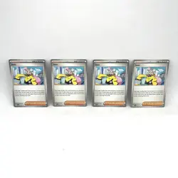 4x Pokemon TCG Iono 080/091 - Scarlet&Violet Paldean Fates Trainer Playset - Image 1