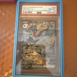 PSA 10 Pokemon Greninja Ex SVP 132 Shrouded Fable Special Illustration Promo - Image 1