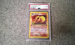 1999 Pokemon Jungle 1st Edition Flareon Holo #3 PSA 6 - Image 1