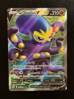 Grapploct V Pokemon TCG Sword & Shield Champions Path 072/073 Holo Full Art - Image 1