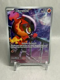 Pokemon TCG Charcadet 022 Mega Evolution Promo Holo Near Mint - Image 1