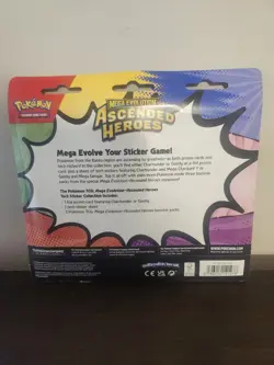 Pokemon TCG Mega Evolution Ascended Heroes - Tech Sticker Collection - Image 3