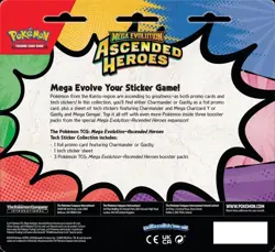 Pokemon TCG Mega Evolution Ascended Heroes - Tech Sticker Collection - Image 4