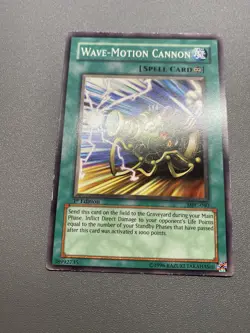 Yu-Gi-Oh! Wave-Motion Cannon MISPRINT Common 1st Edition MFC-040 HP - Image 1