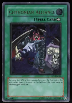 Chthonian Alliance EEN-EN044 Elemental Energy Ultimate Rare Yu-Gi-Oh - Image 1
