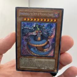 Yugioh Vennominaga the Deity of Poisonous Snakes TAEV-EN013 Secret Rare 1st LP - Image 1
