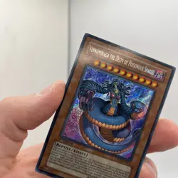 Yugioh Vennominaga the Deity of Poisonous Snakes TAEV-EN013 Secret Rare 1st LP - Image 2