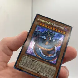 Yugioh Vennominaga the Deity of Poisonous Snakes TAEV-EN013 Secret Rare 1st LP - Image 5