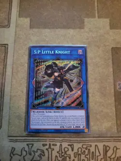 YUGIOH S:P LITTLE KNIGHT AGOV-EN046 SECRET 1ST ED NM - Image 1