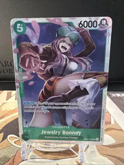 One Piece CCG Jewelry Bonney OP07-026 SR 500 Years in the Future English - Image 1