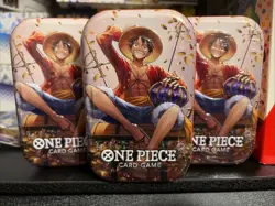 One Piece Mini-Tin Vol 2 Pack Set of 3 | TS-02 OP-13 | BRAND NEW SEALED - Image 1