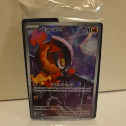 Charcadet 022 Black Star HOLO Promo Phantasmal Flames SEALED Pack Pokemon Card - Image 1