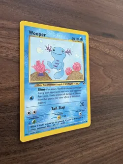 Pokemon Card Wooper Neo Discovery Unlimited 71/75 LP - Image 3