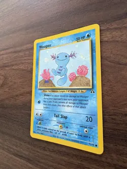 Pokemon Card Wooper Neo Discovery Unlimited 71/75 LP - Image 4