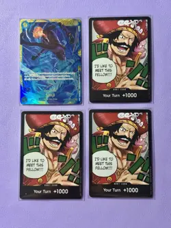 One Piece TCG English Card Lot: ST29 Luffy Deck, Promos, Alt Arts - Image 4